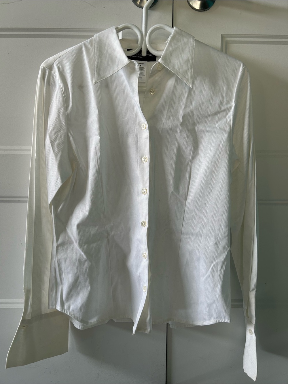 Classic White Dress Shirt - Tailored Fit